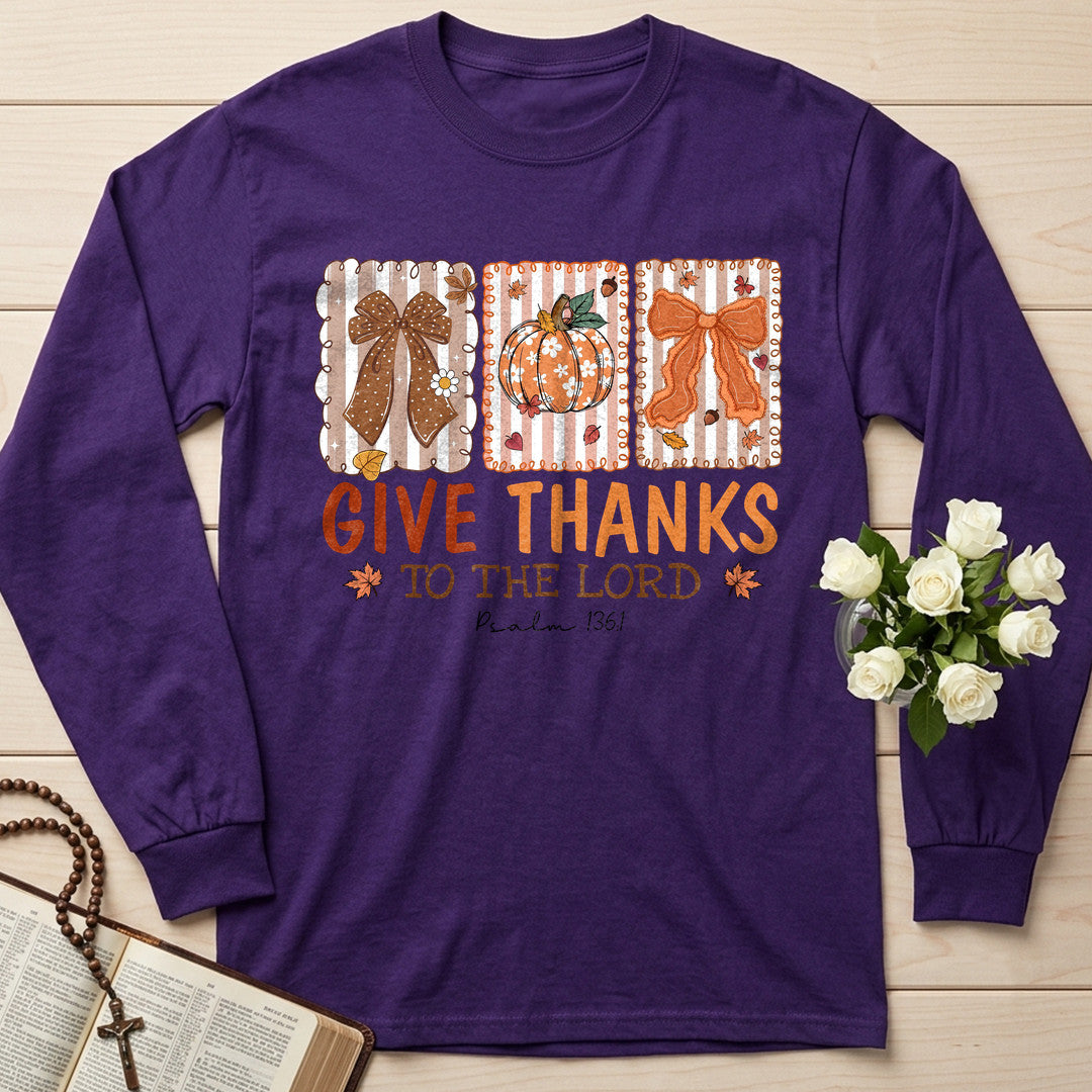 Give Thanks To The Lord Psalm 136.1 14