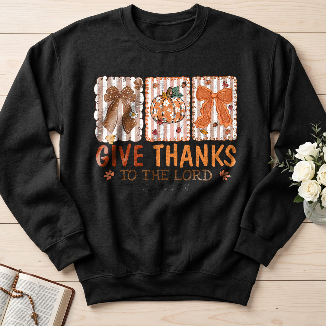 Give Thanks To The Lord Psalm 136.1 14