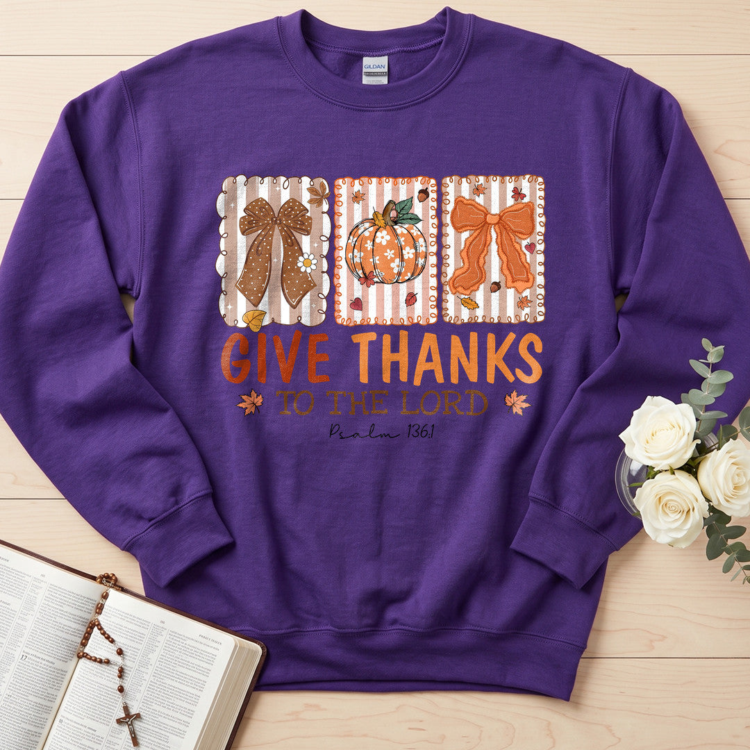 Give Thanks To The Lord Psalm 136.1 14