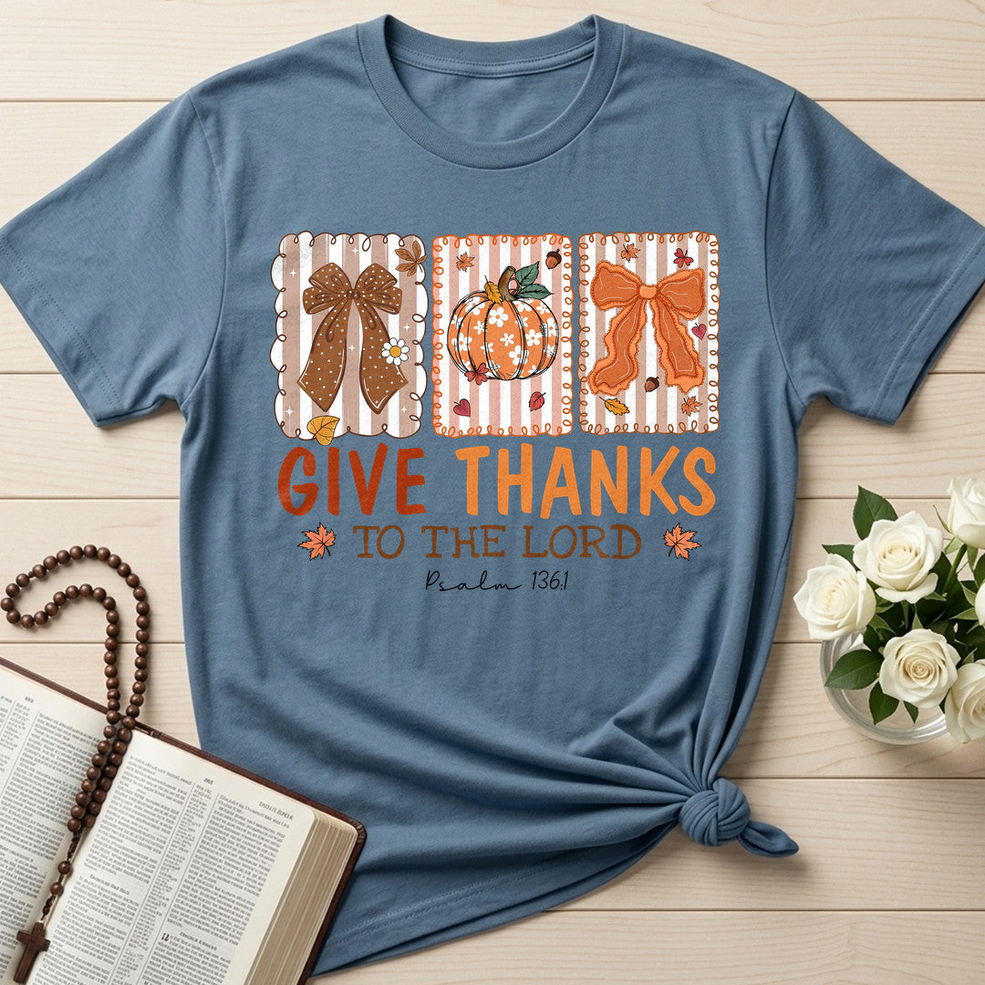 Give Thanks To The Lord Psalm 136.1 14