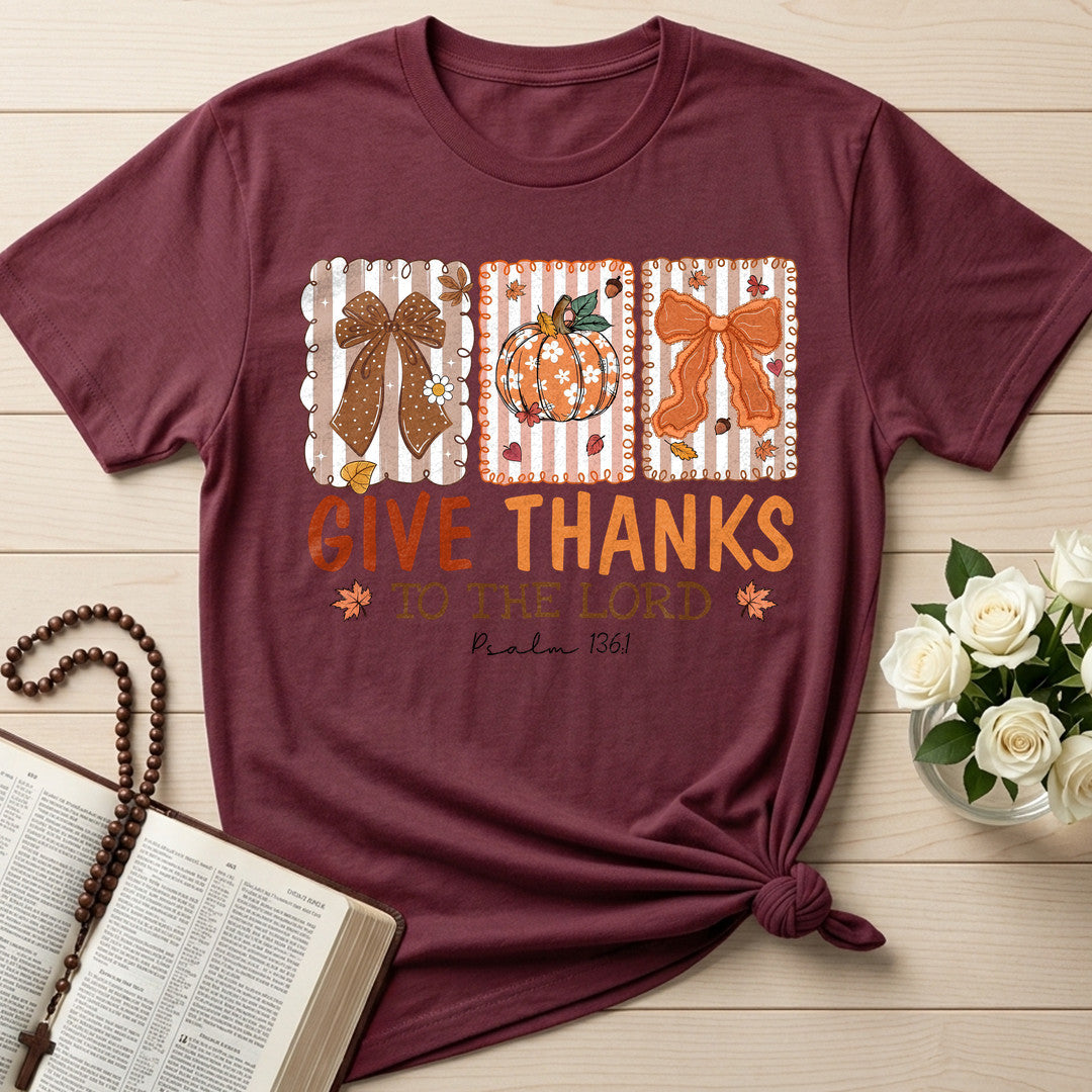 Give Thanks To The Lord Psalm 136.1 14