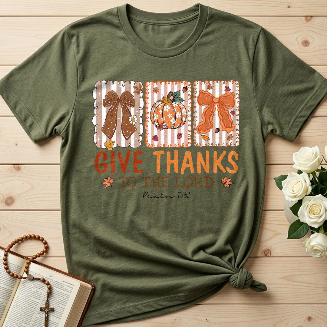 Give Thanks To The Lord Psalm 136.1 14