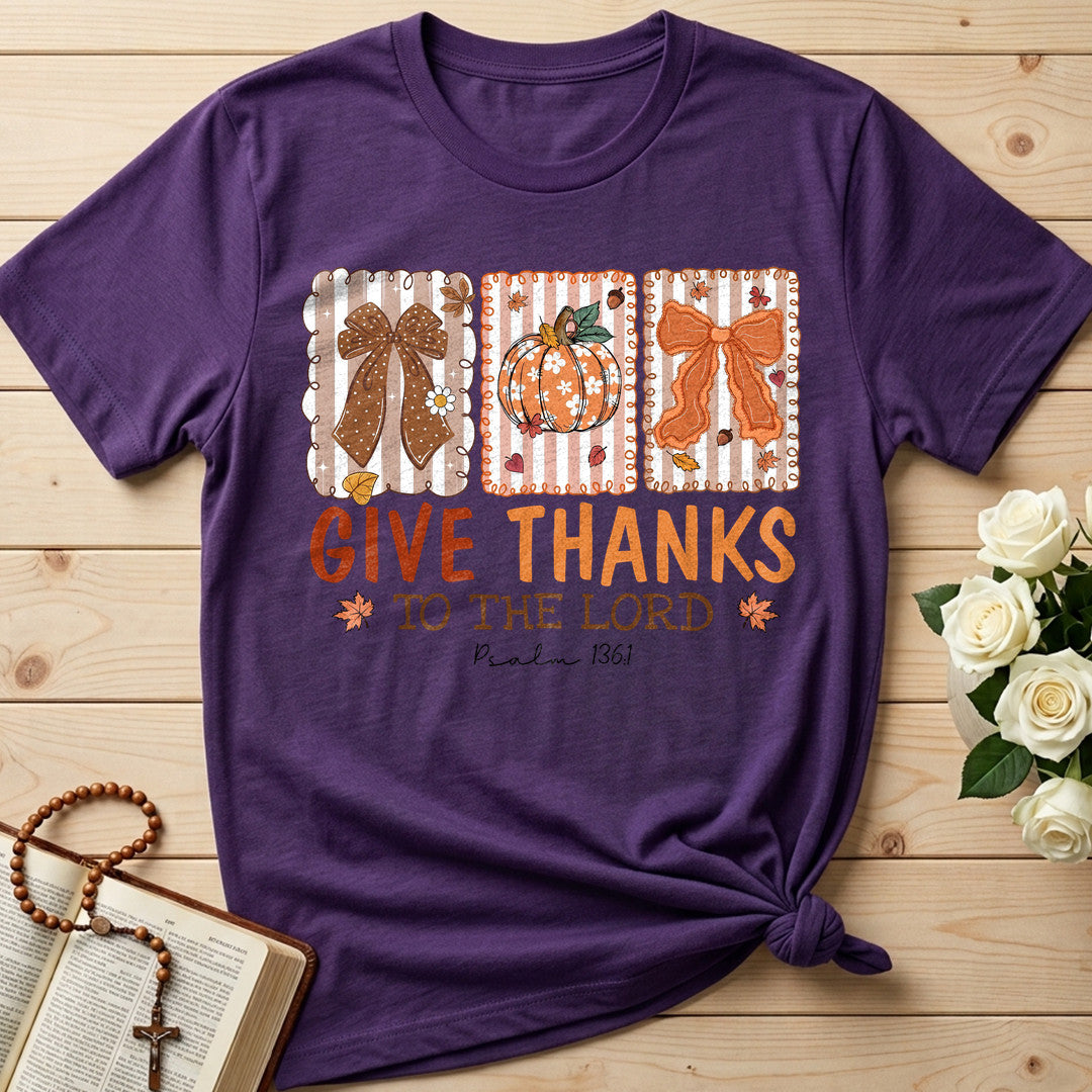 Give Thanks To The Lord Psalm 136.1 14