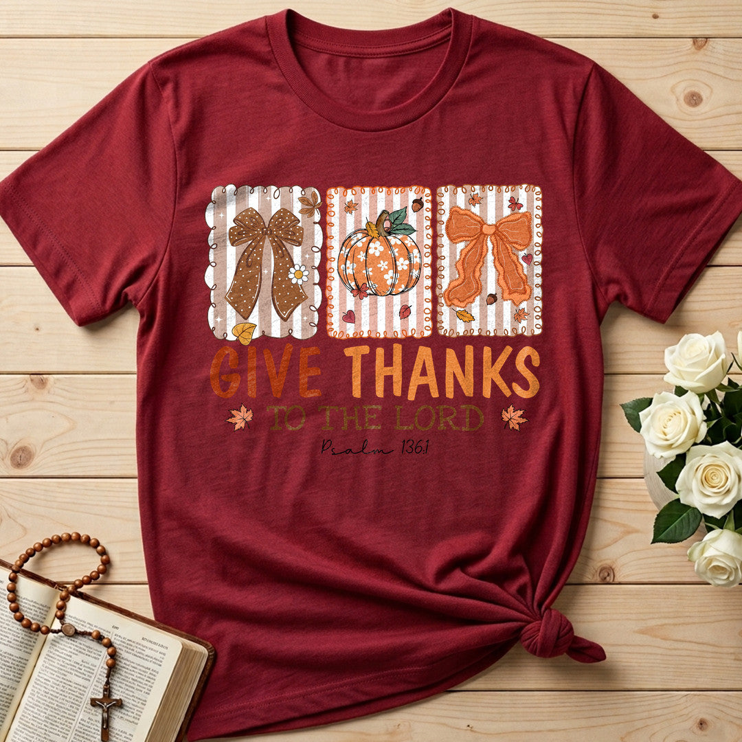 Give Thanks To The Lord Psalm 136.1 14