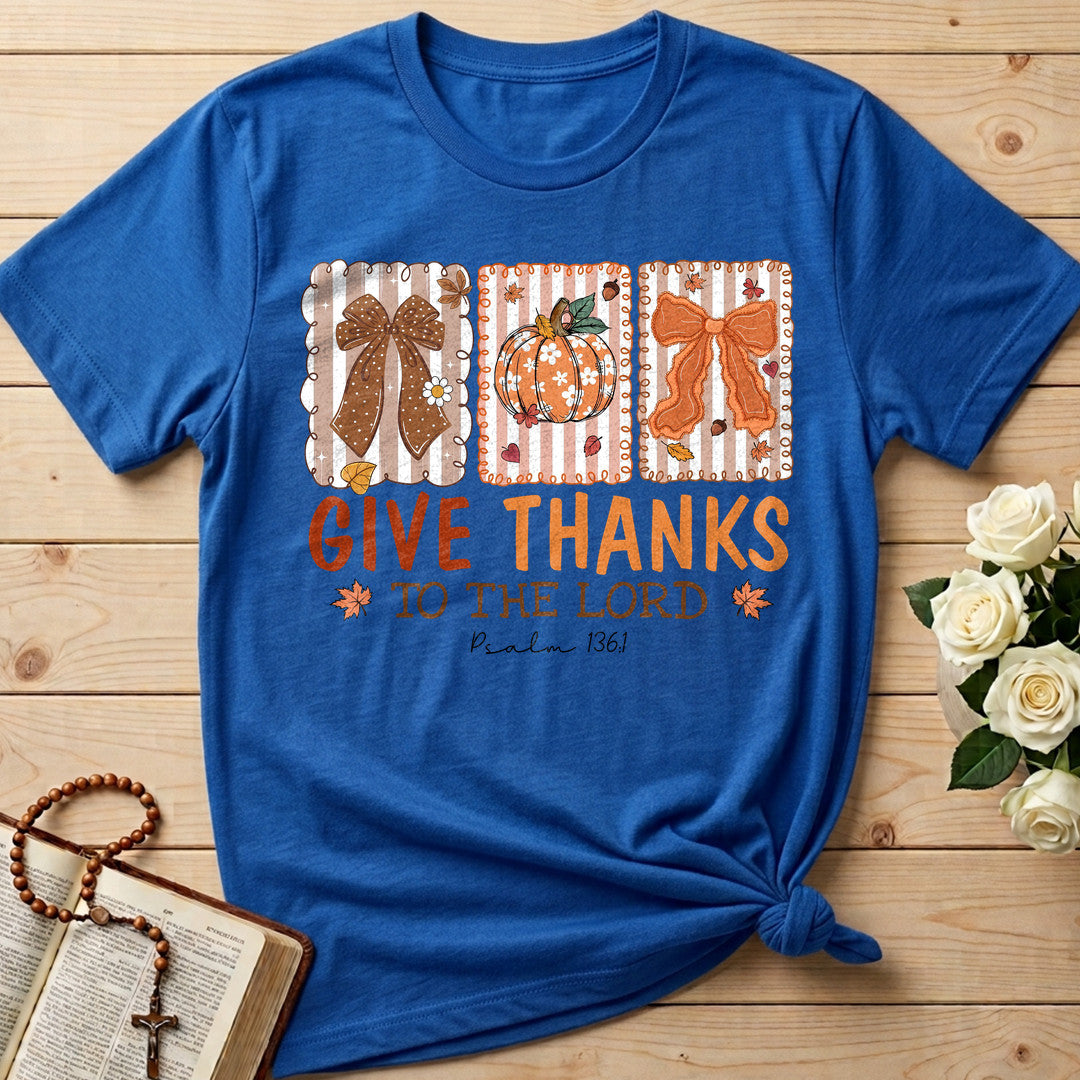 Give Thanks To The Lord Psalm 136.1 14