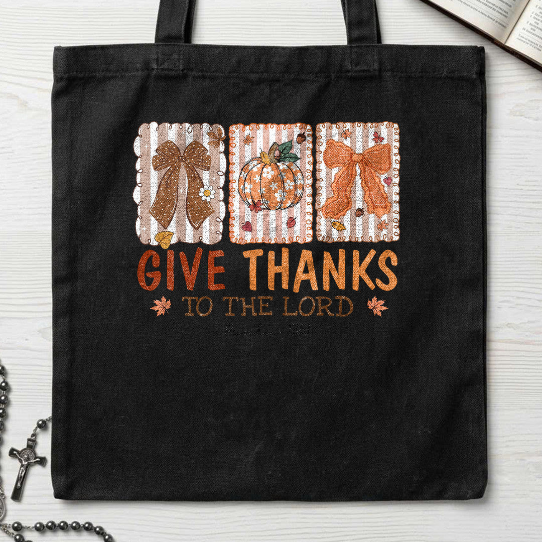 Give Thanks To The Lord Psalm 136.1 14