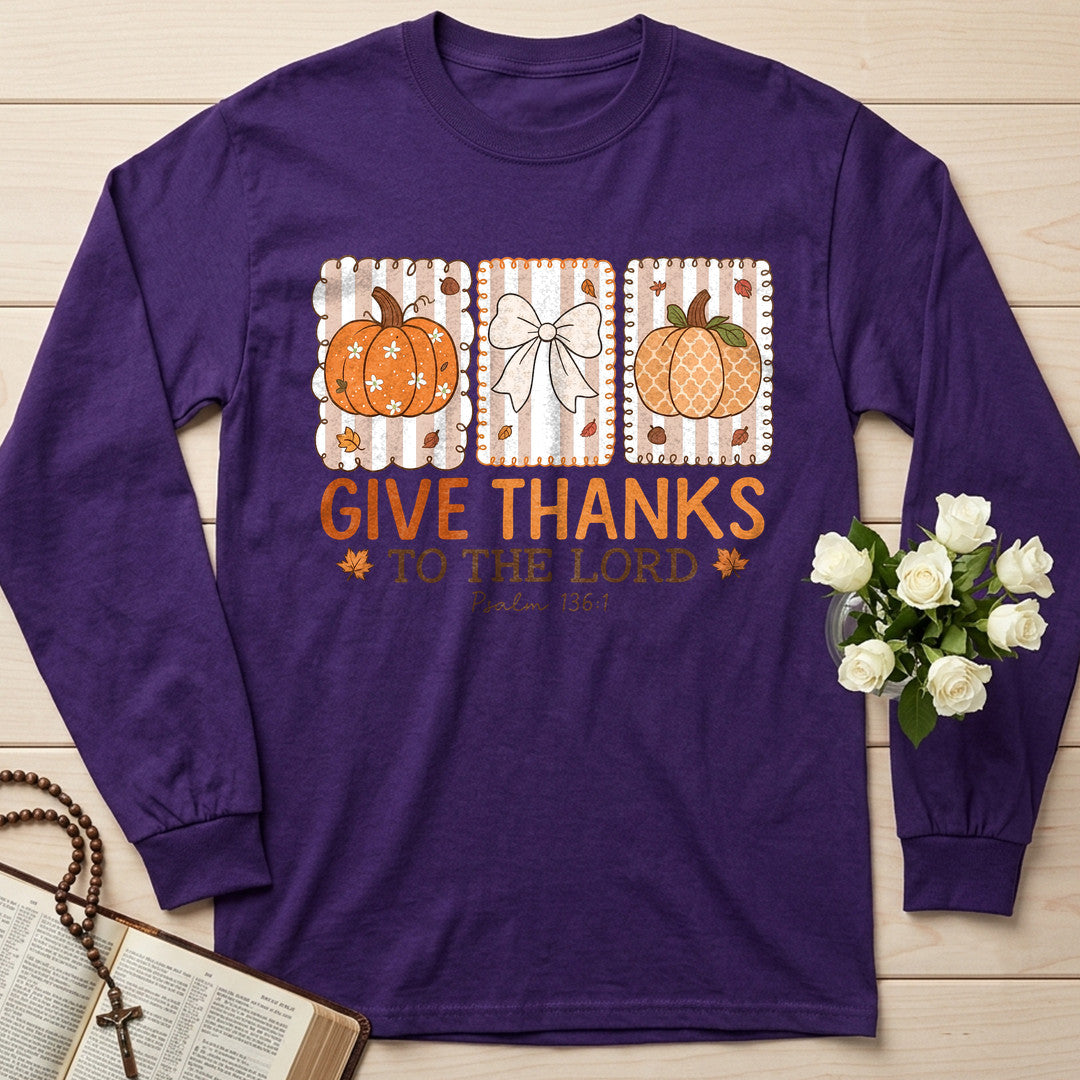 Give Thanks To The Lord Psalm 136.1 15