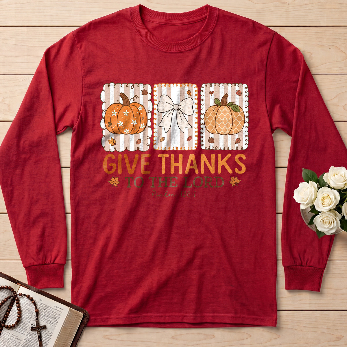 Give Thanks To The Lord Psalm 136.1 15