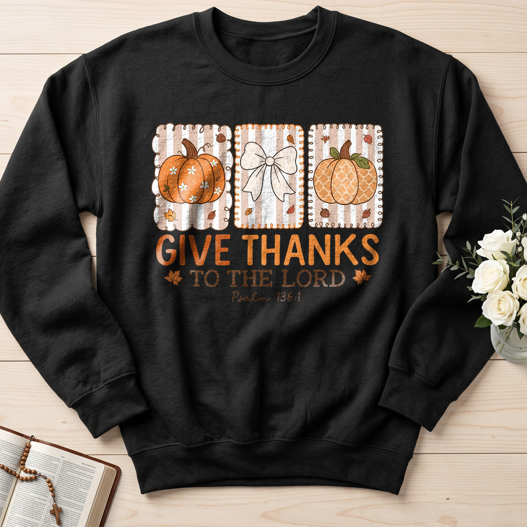 Give Thanks To The Lord Psalm 136.1 15