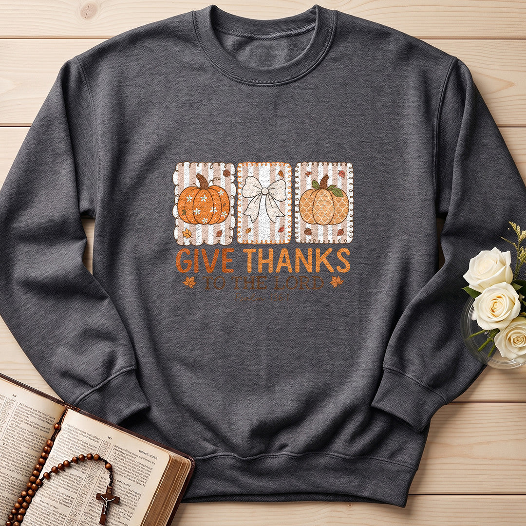 Give Thanks To The Lord Psalm 136.1 15