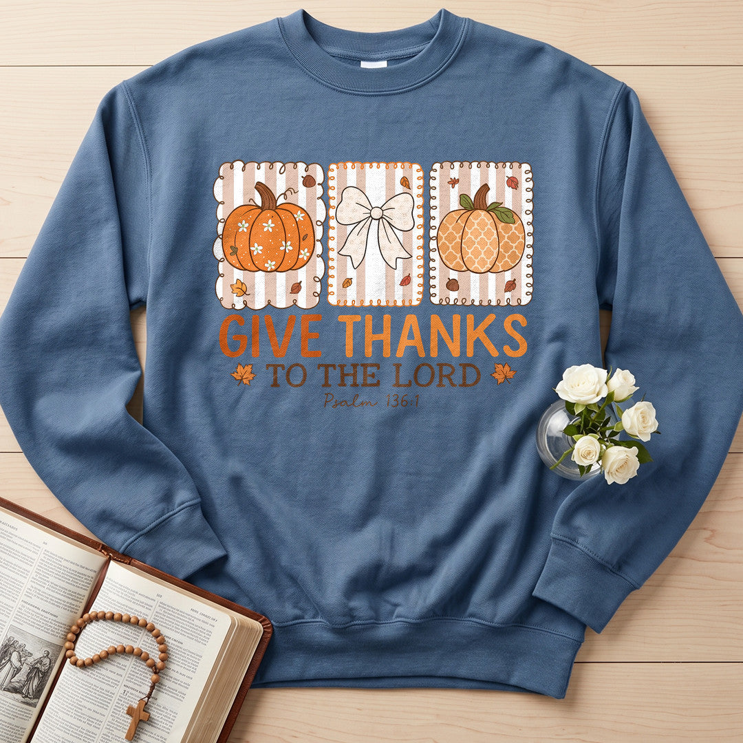 Give Thanks To The Lord Psalm 136.1 15