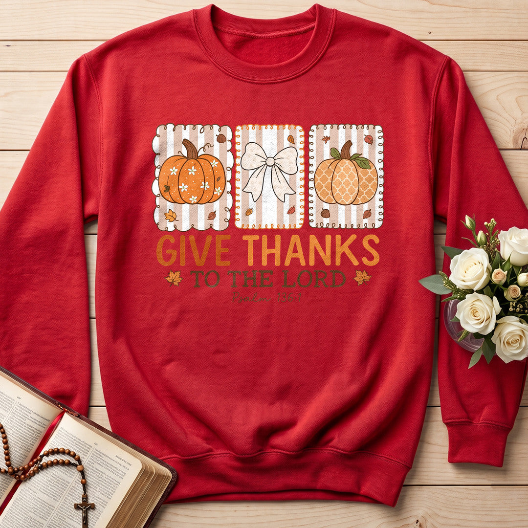 Give Thanks To The Lord Psalm 136.1 15