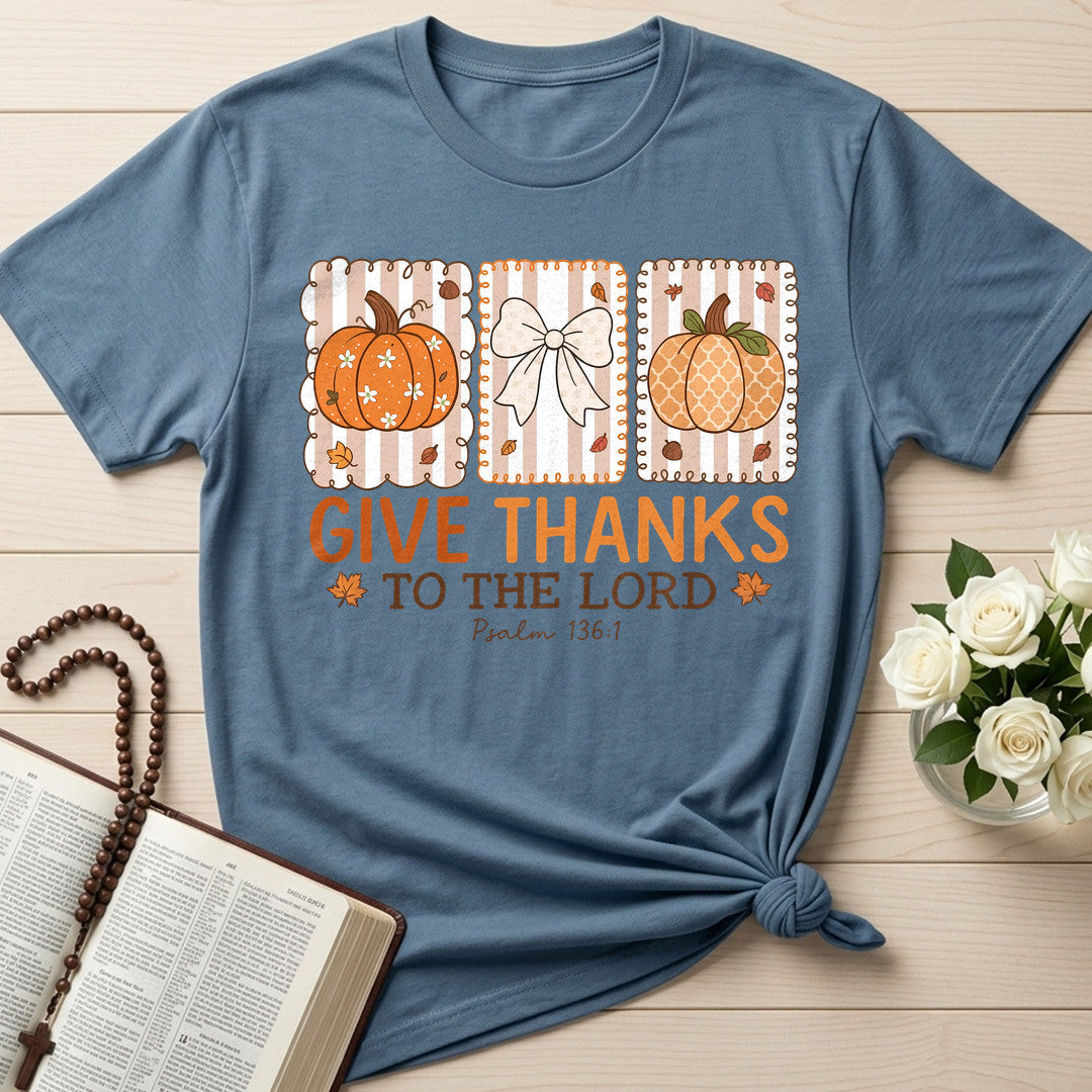 Give Thanks To The Lord Psalm 136.1 15