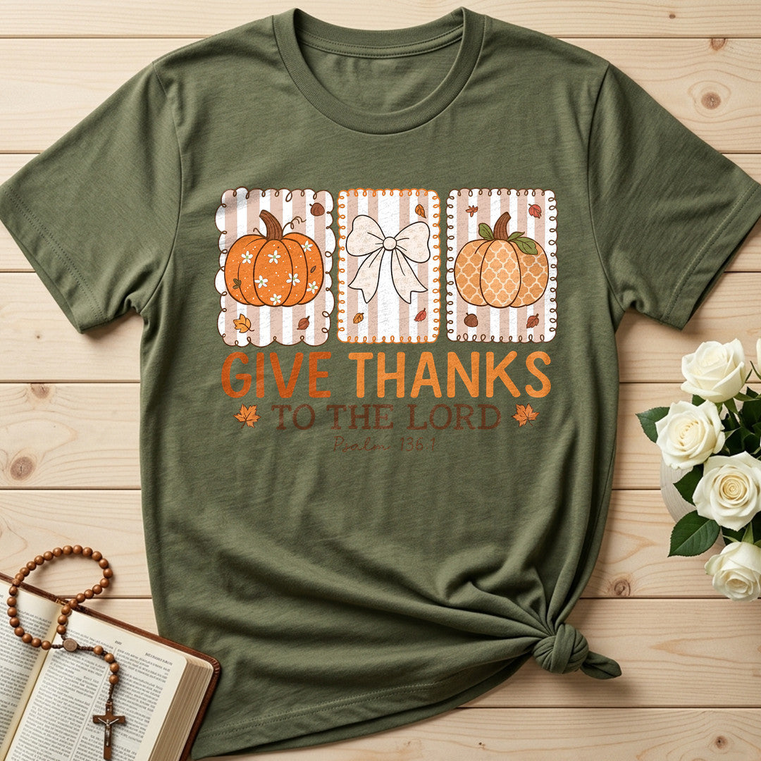 Give Thanks To The Lord Psalm 136.1 15