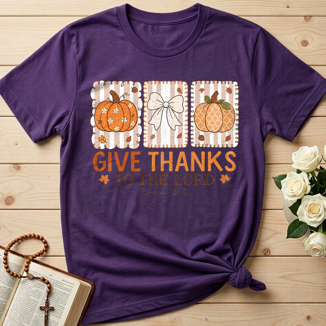 Give Thanks To The Lord Psalm 136.1 15