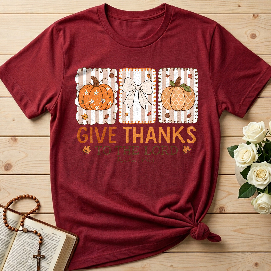 Give Thanks To The Lord Psalm 136.1 15