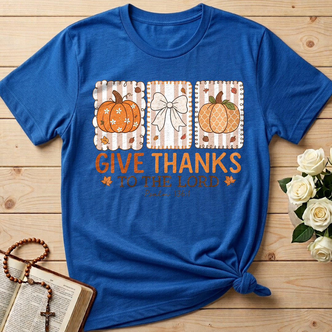 Give Thanks To The Lord Psalm 136.1 15