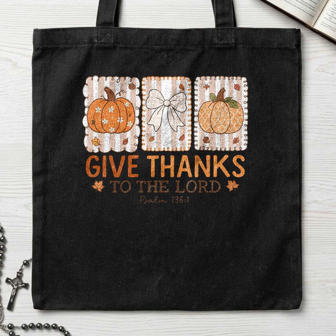 Give Thanks To The Lord Psalm 136.1 15