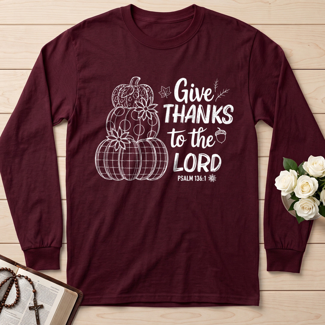Give Thanks To The Lord Psalm 136.1 18