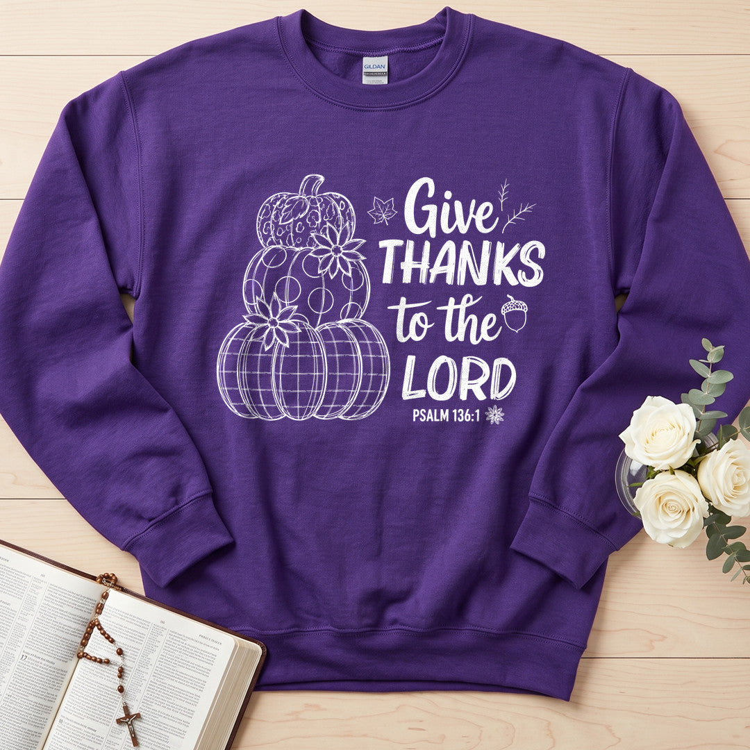 Give Thanks To The Lord Psalm 136.1 18