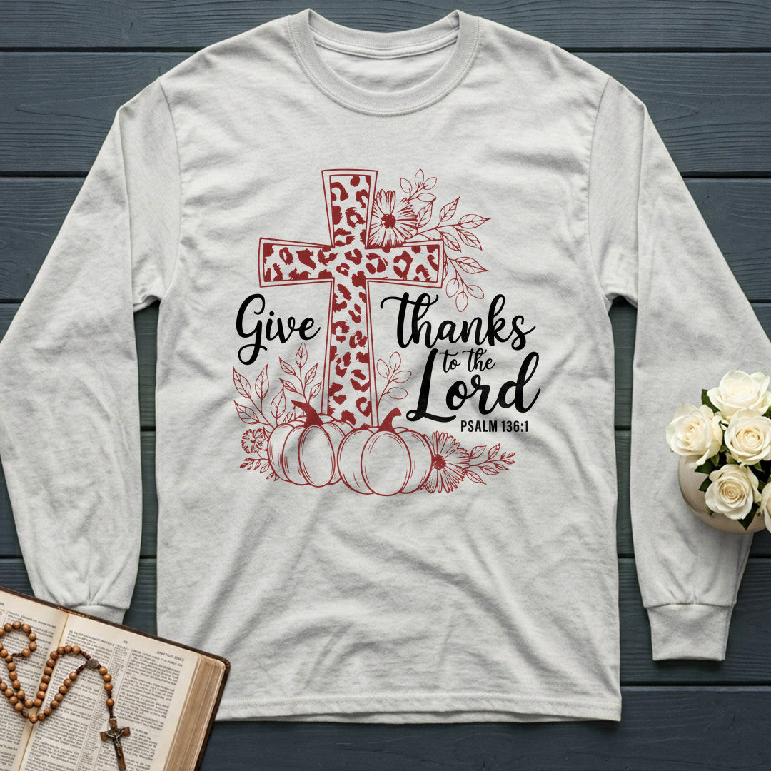 Give Thanks To The Lord Psalm 136.1 19