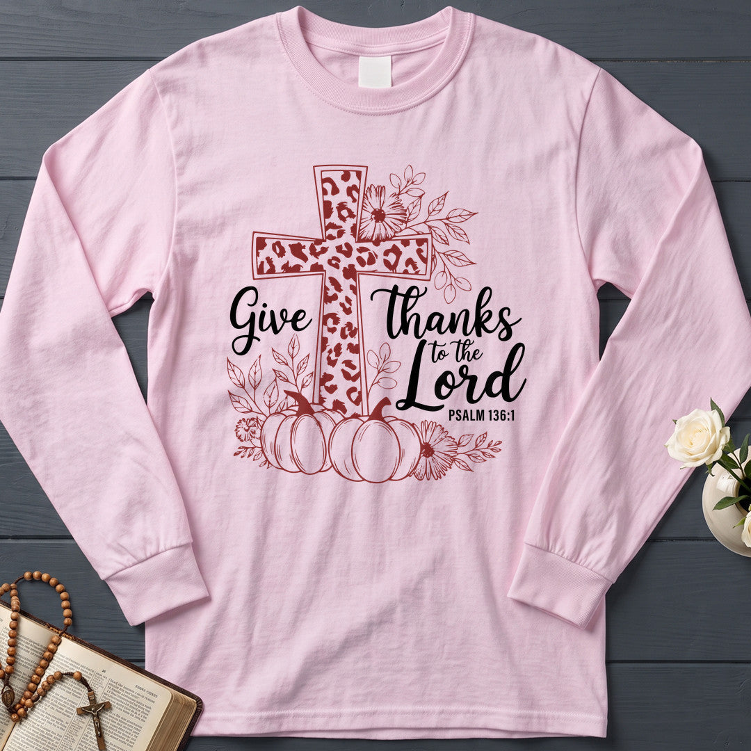 Give Thanks To The Lord Psalm 136.1 19