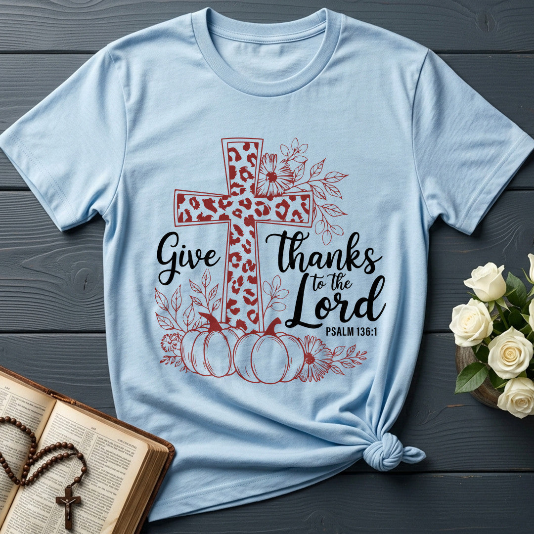 Give Thanks To The Lord Psalm 136.1 19