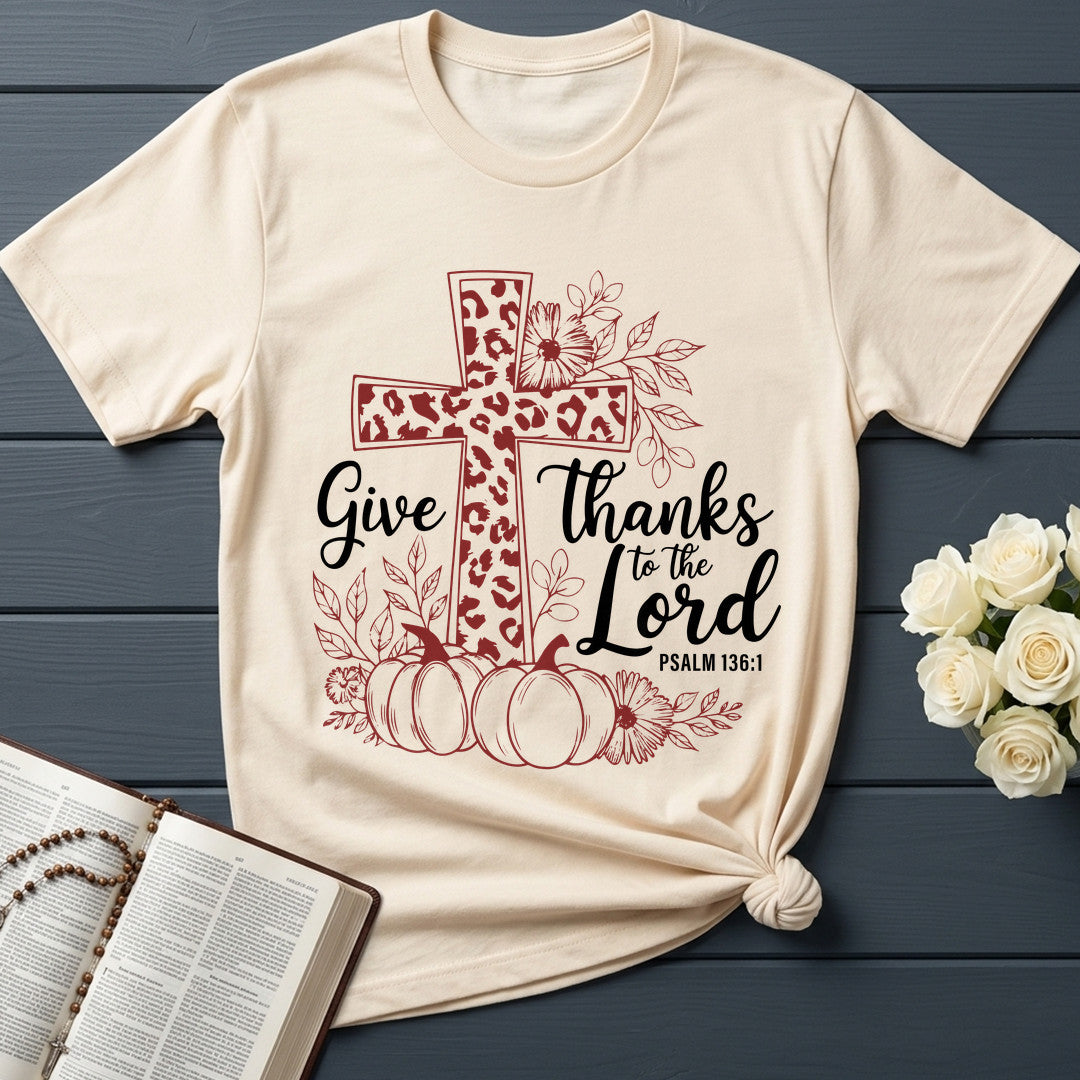 Give Thanks To The Lord Psalm 136.1 19