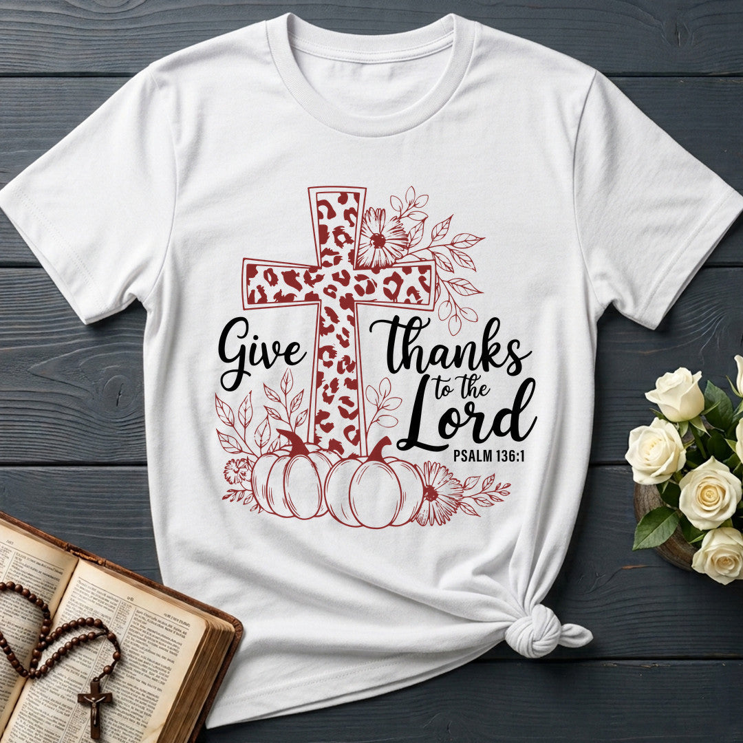Give Thanks To The Lord Psalm 136.1 19