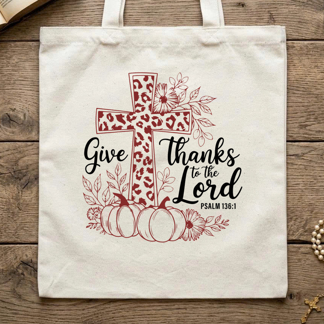 Give Thanks To The Lord Psalm 136.1 19