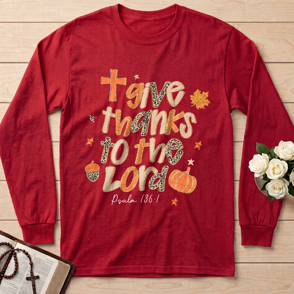 Give Thanks To The Lord Psalm 136.1 20