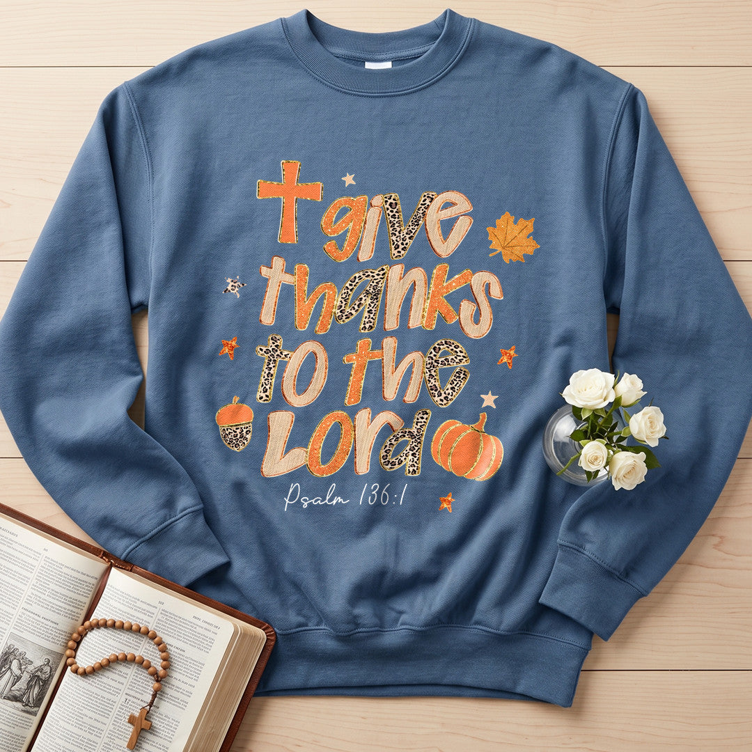 Give Thanks To The Lord Psalm 136.1 20