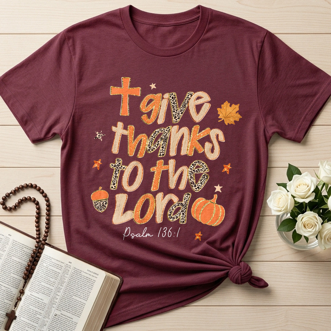 Give Thanks To The Lord Psalm 136.1 20