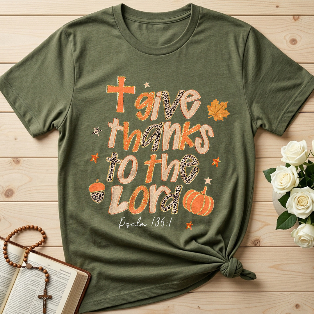 Give Thanks To The Lord Psalm 136.1 20