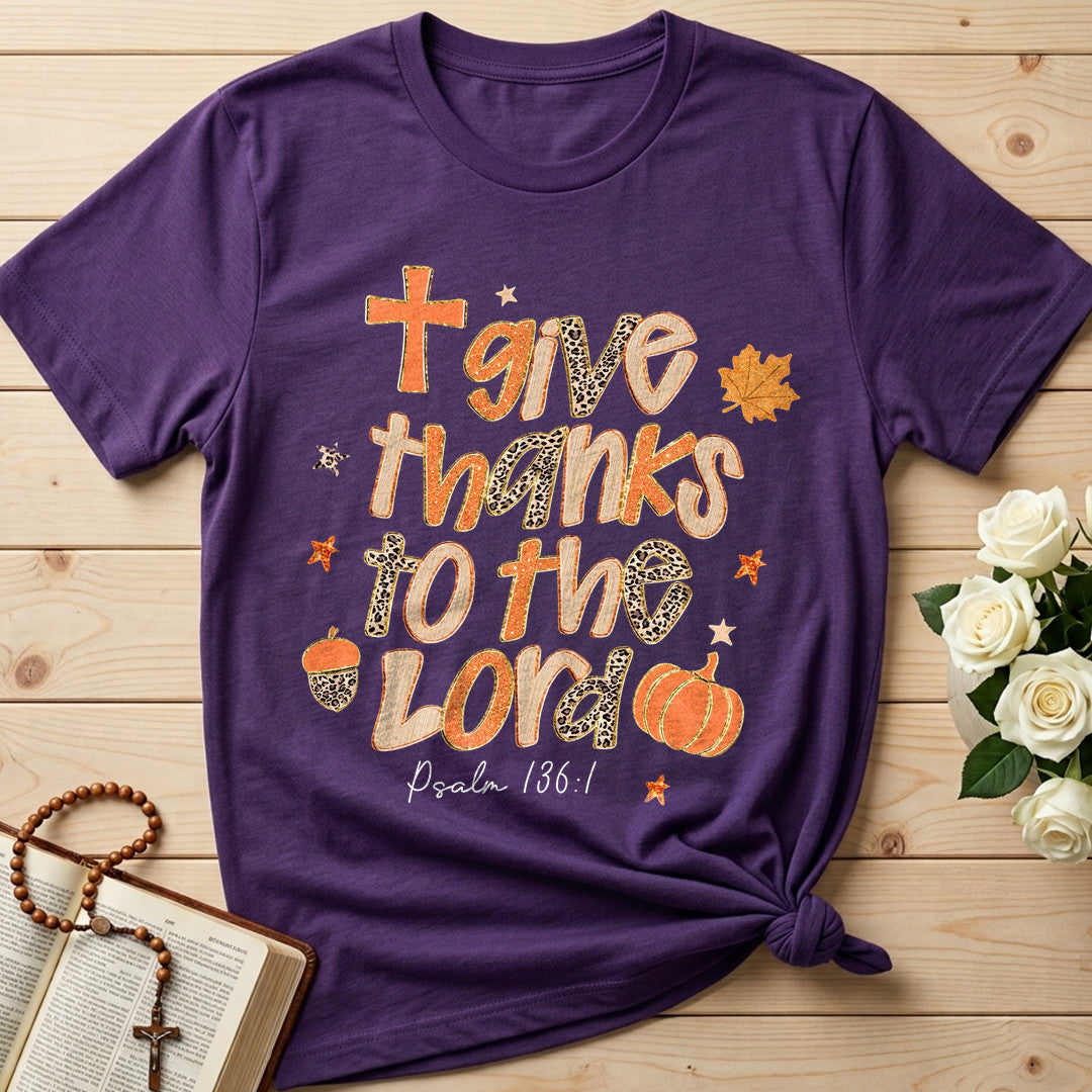 Give Thanks To The Lord Psalm 136.1 20