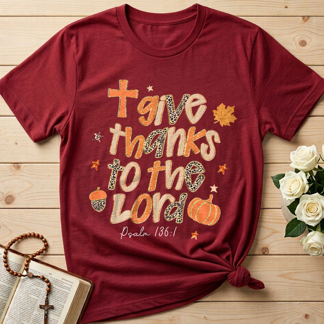 Give Thanks To The Lord Psalm 136.1 20
