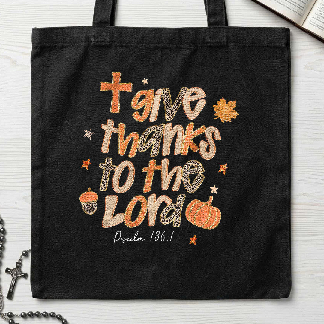 Give Thanks To The Lord Psalm 136.1 20