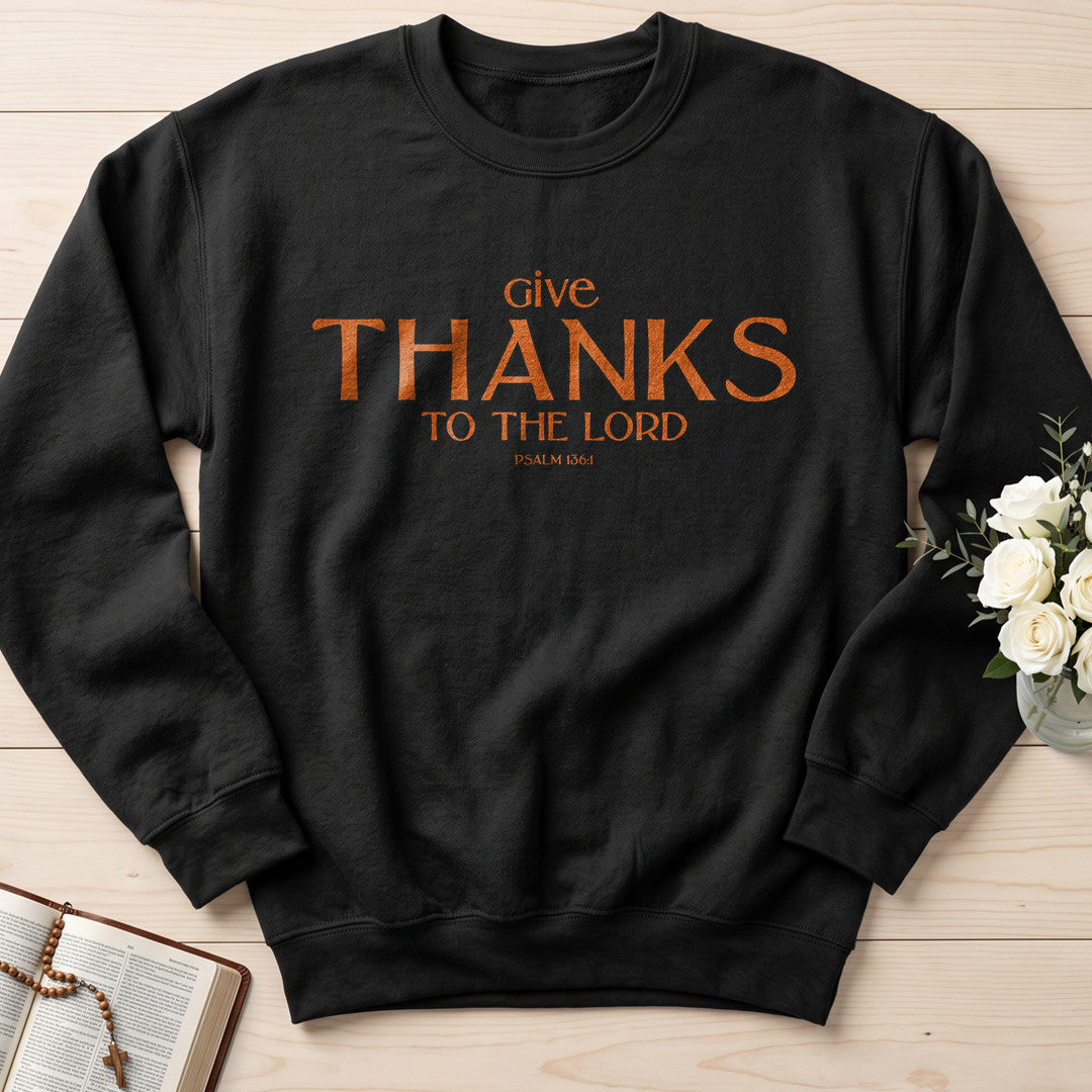 Give Thanks To The Lord Psalm 136.1 21