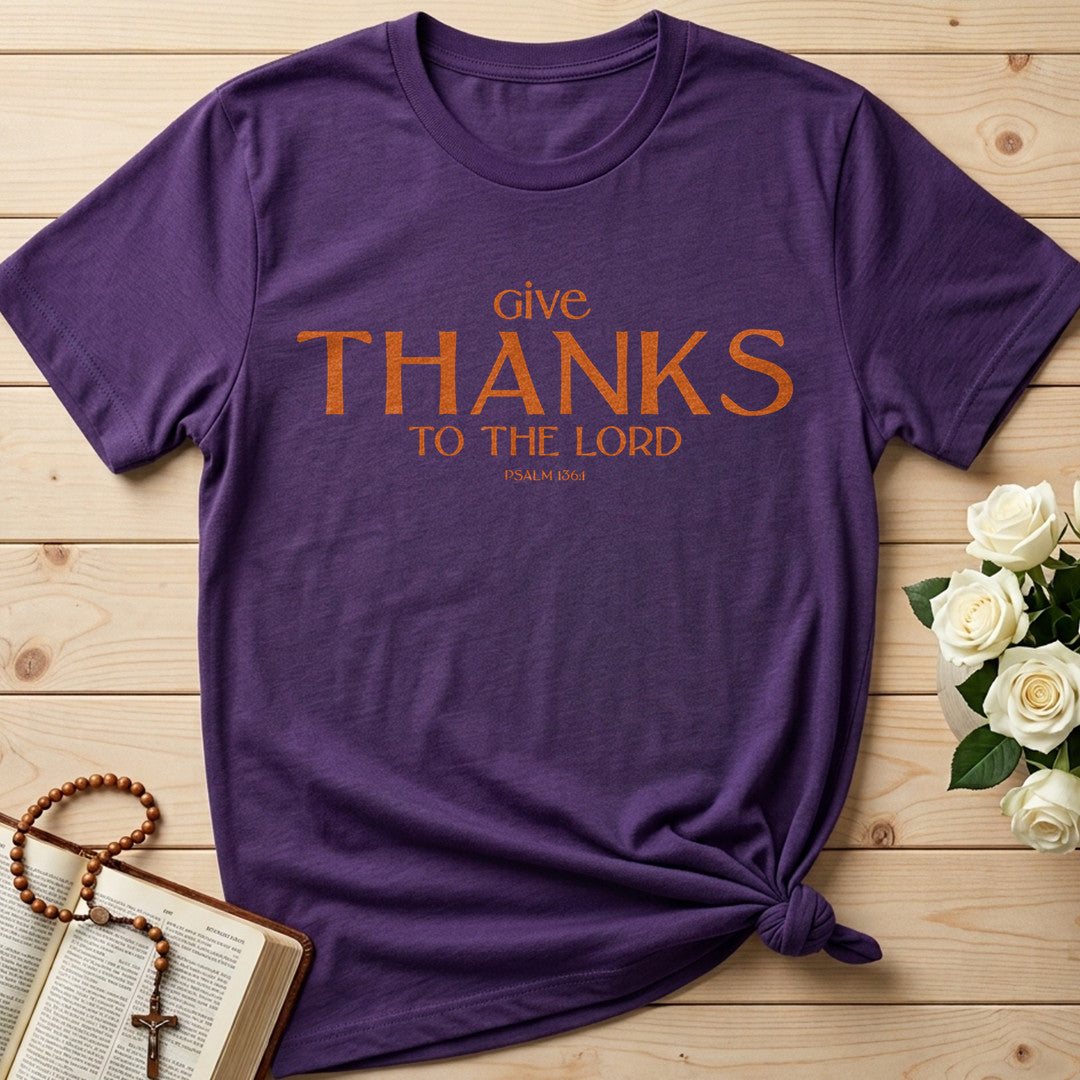 Give Thanks To The Lord Psalm 136.1 21