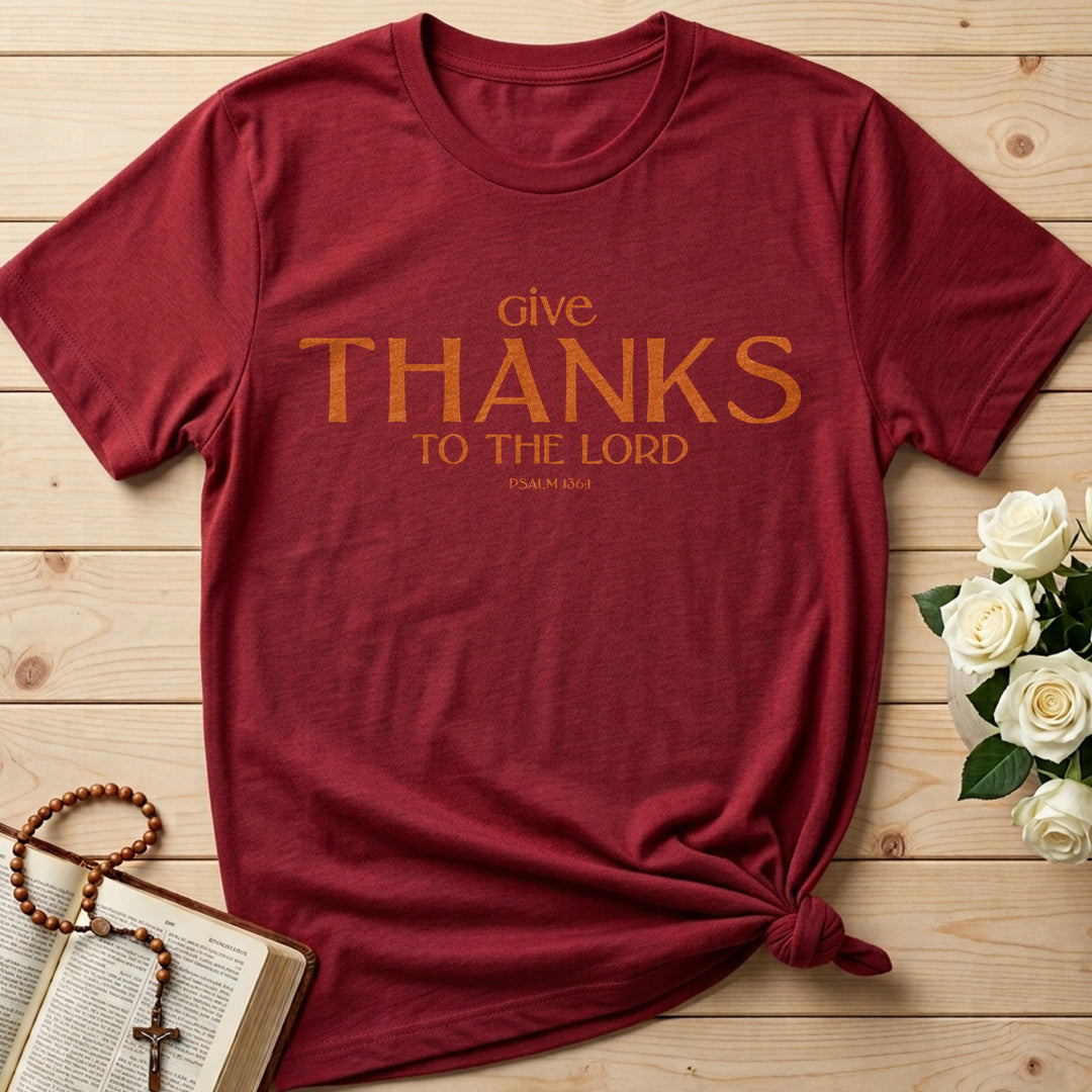 Give Thanks To The Lord Psalm 136.1 21
