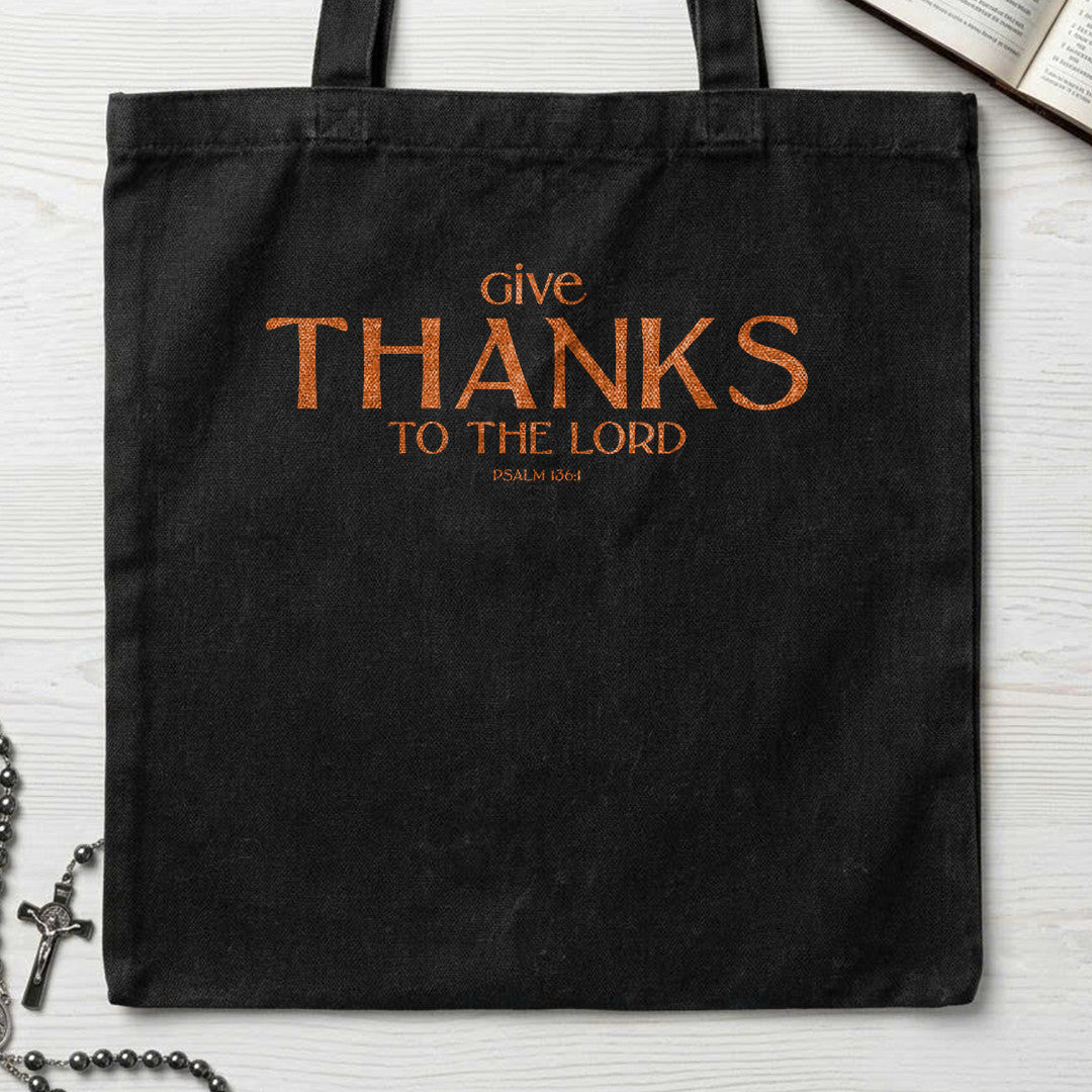 Give Thanks To The Lord Psalm 136.1 21