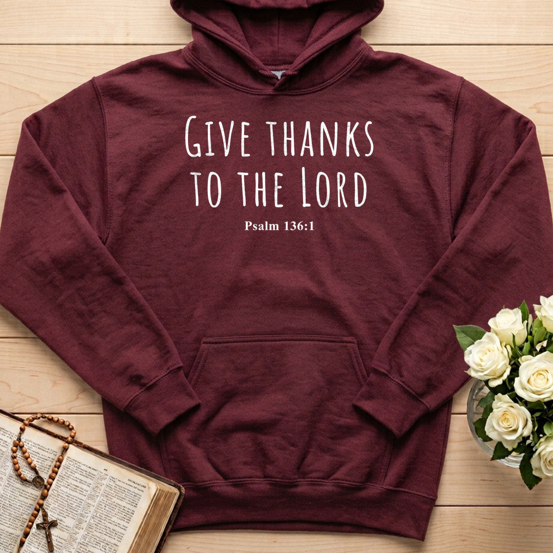 Give Thanks To The Lord Psalm 136.1 22