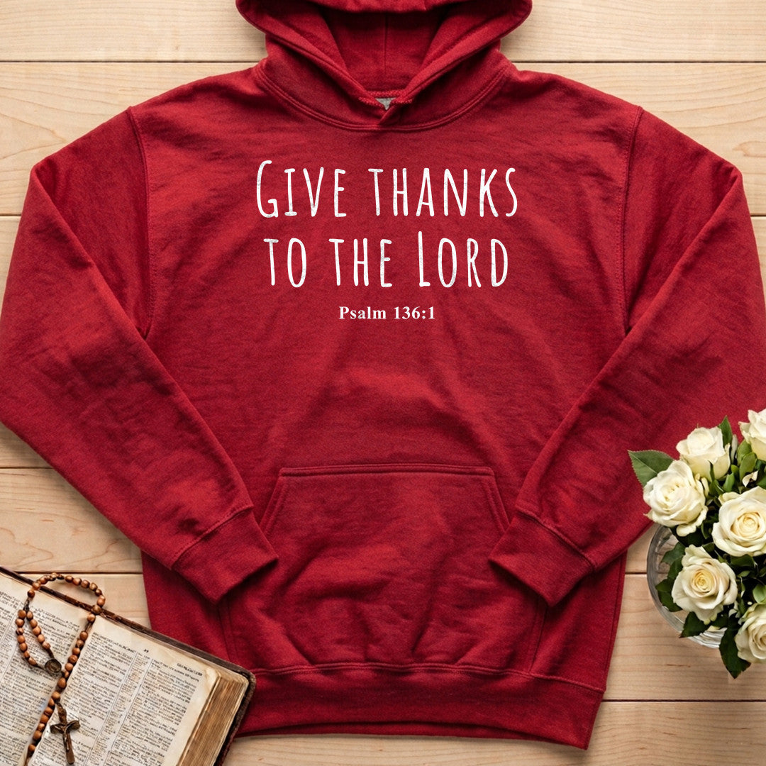 Give Thanks To The Lord Psalm 136.1 22