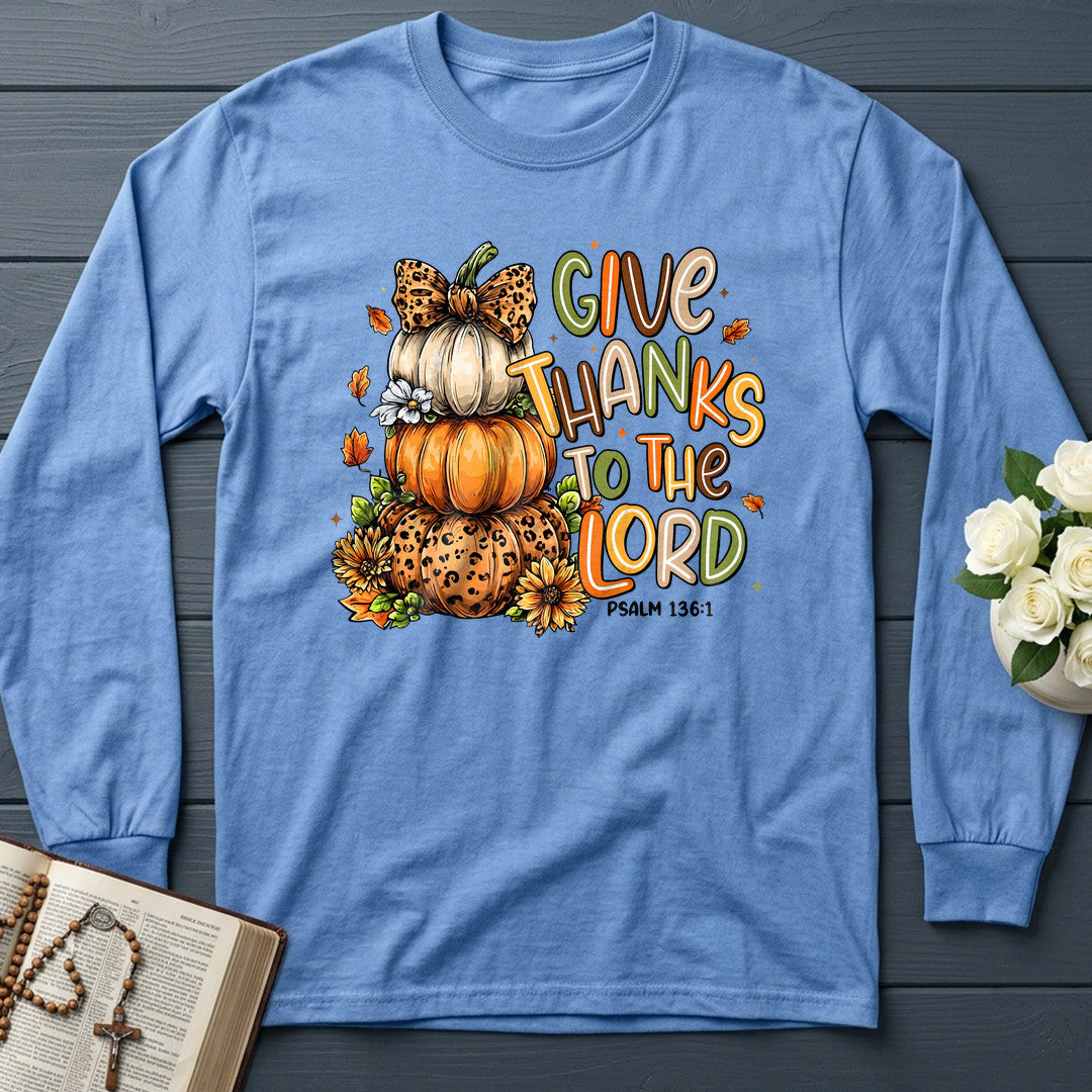 Give Thanks To The Lord Psalm 136.1 23