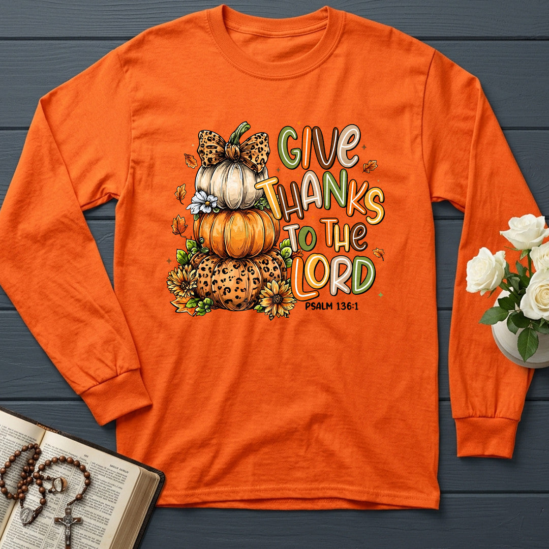 Give Thanks To The Lord Psalm 136.1 23