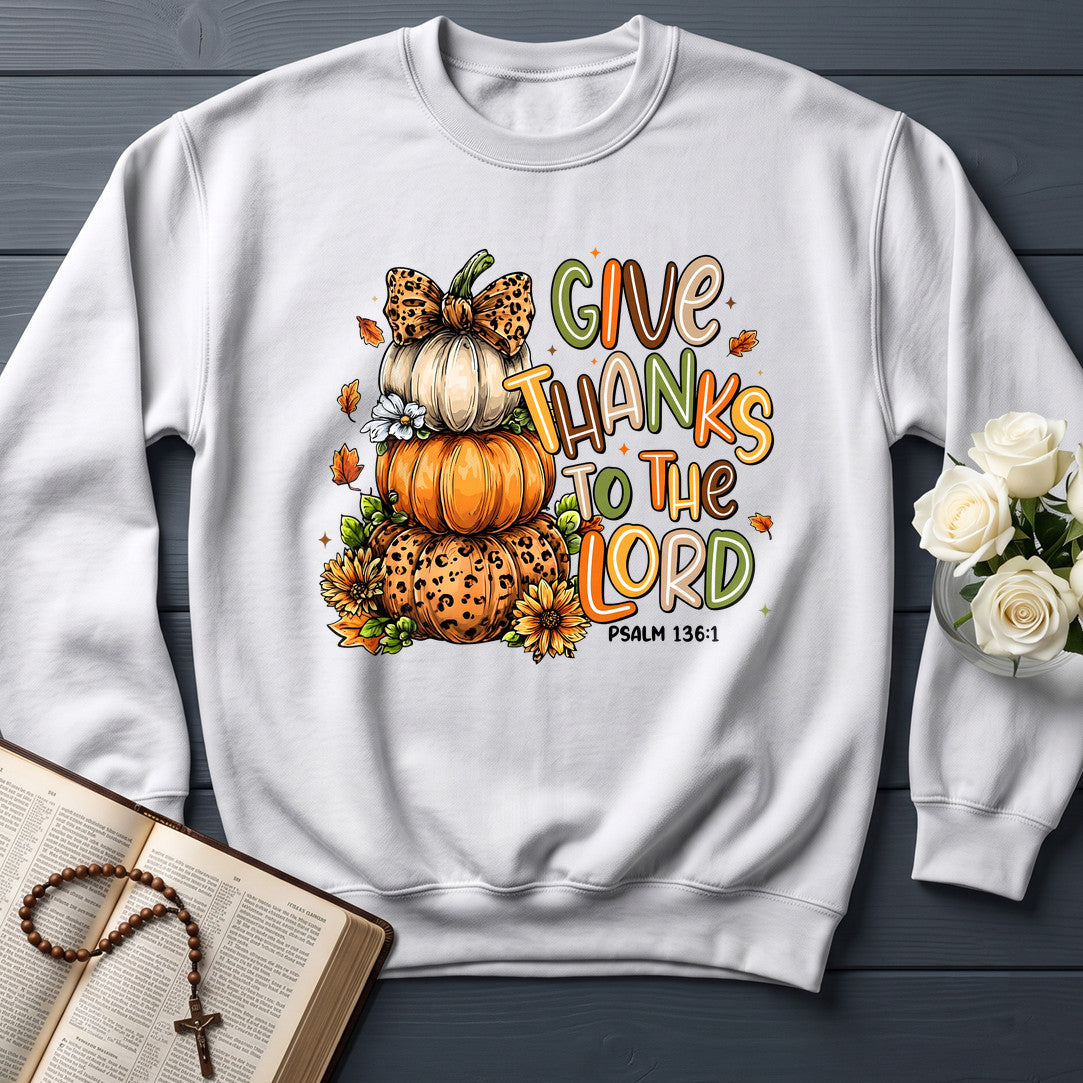 Give Thanks To The Lord Psalm 136.1 23