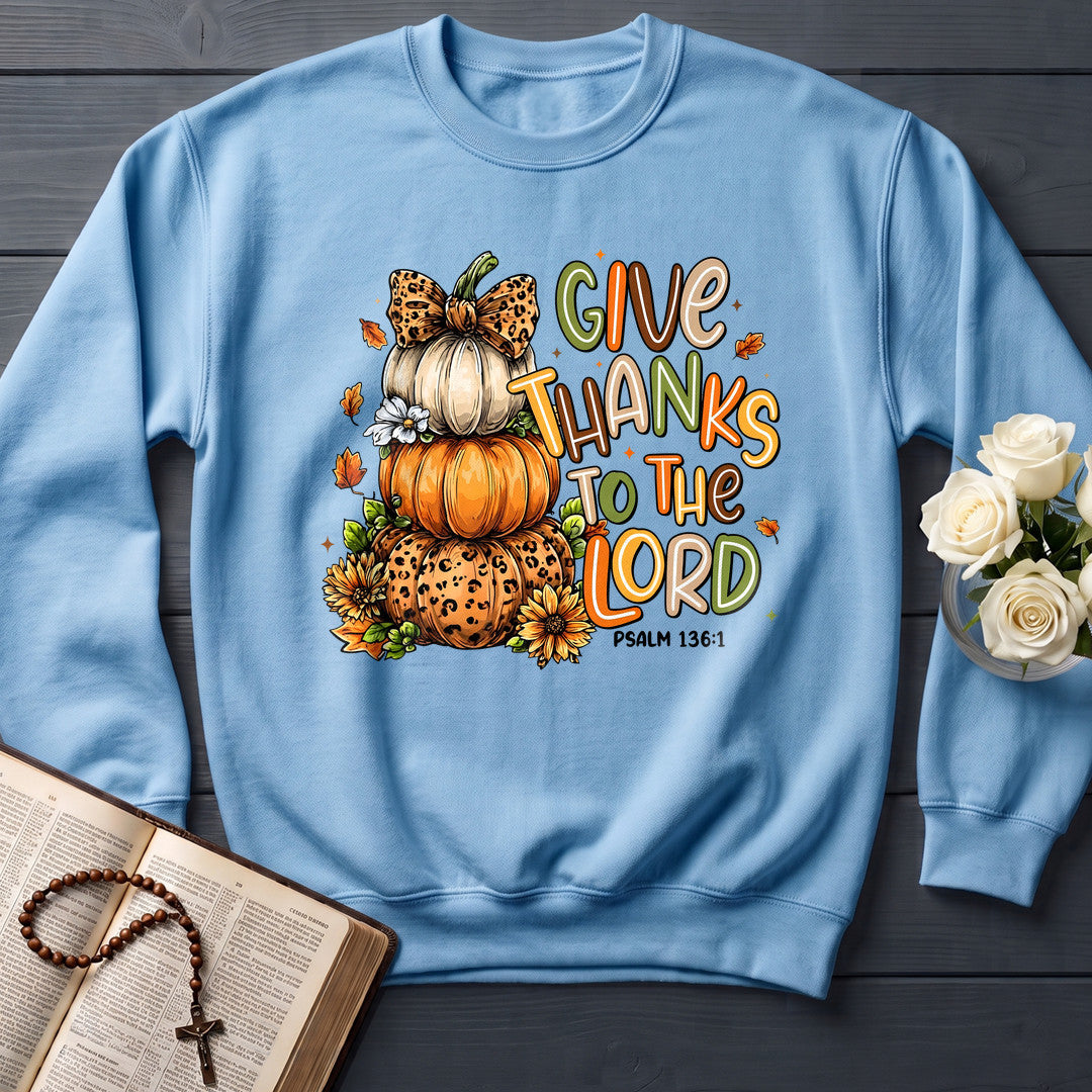 Give Thanks To The Lord Psalm 136.1 23