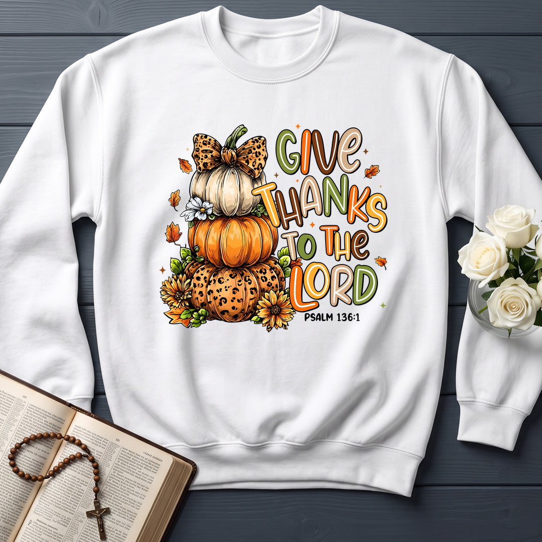 Give Thanks To The Lord Psalm 136.1 23