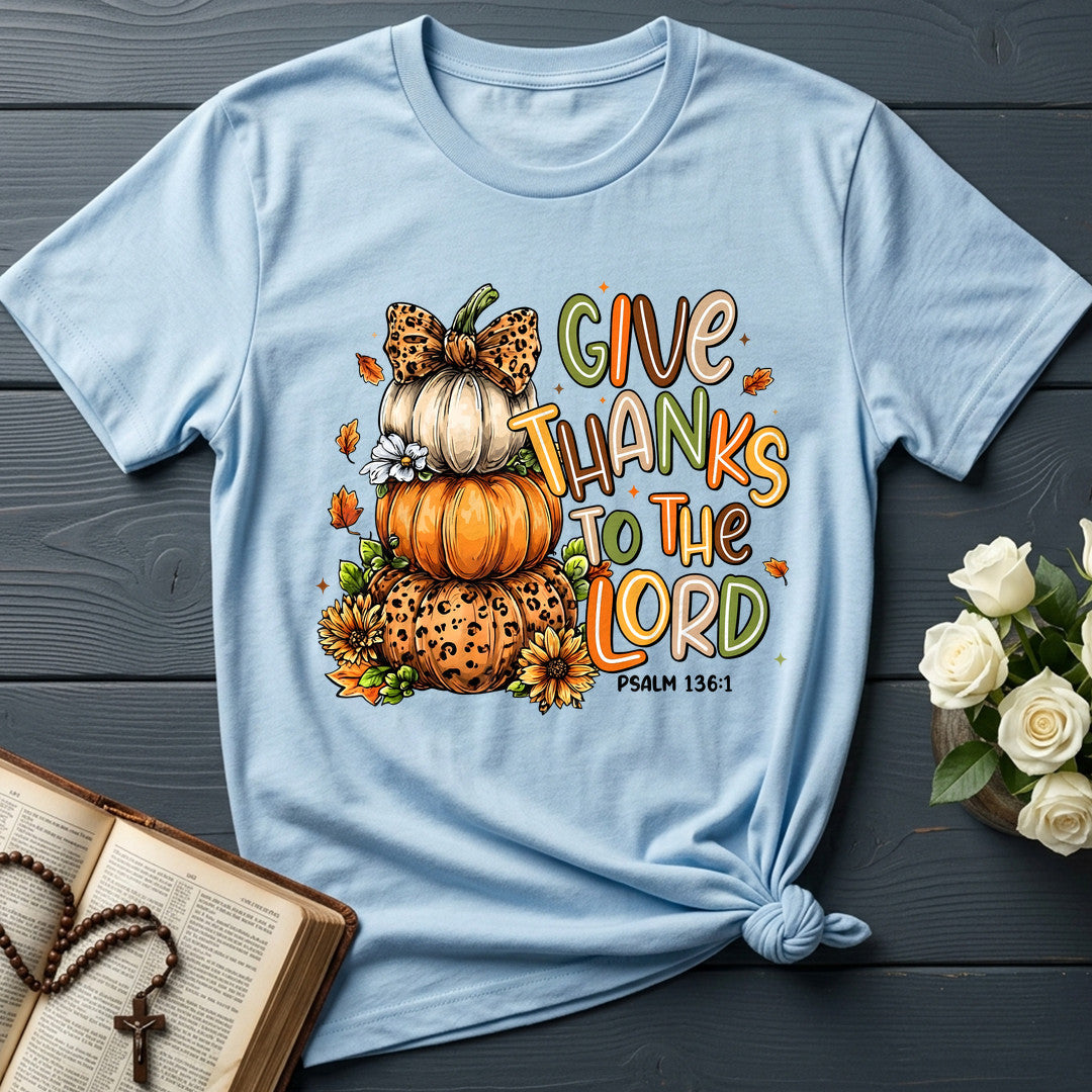 Give Thanks To The Lord Psalm 136.1 23