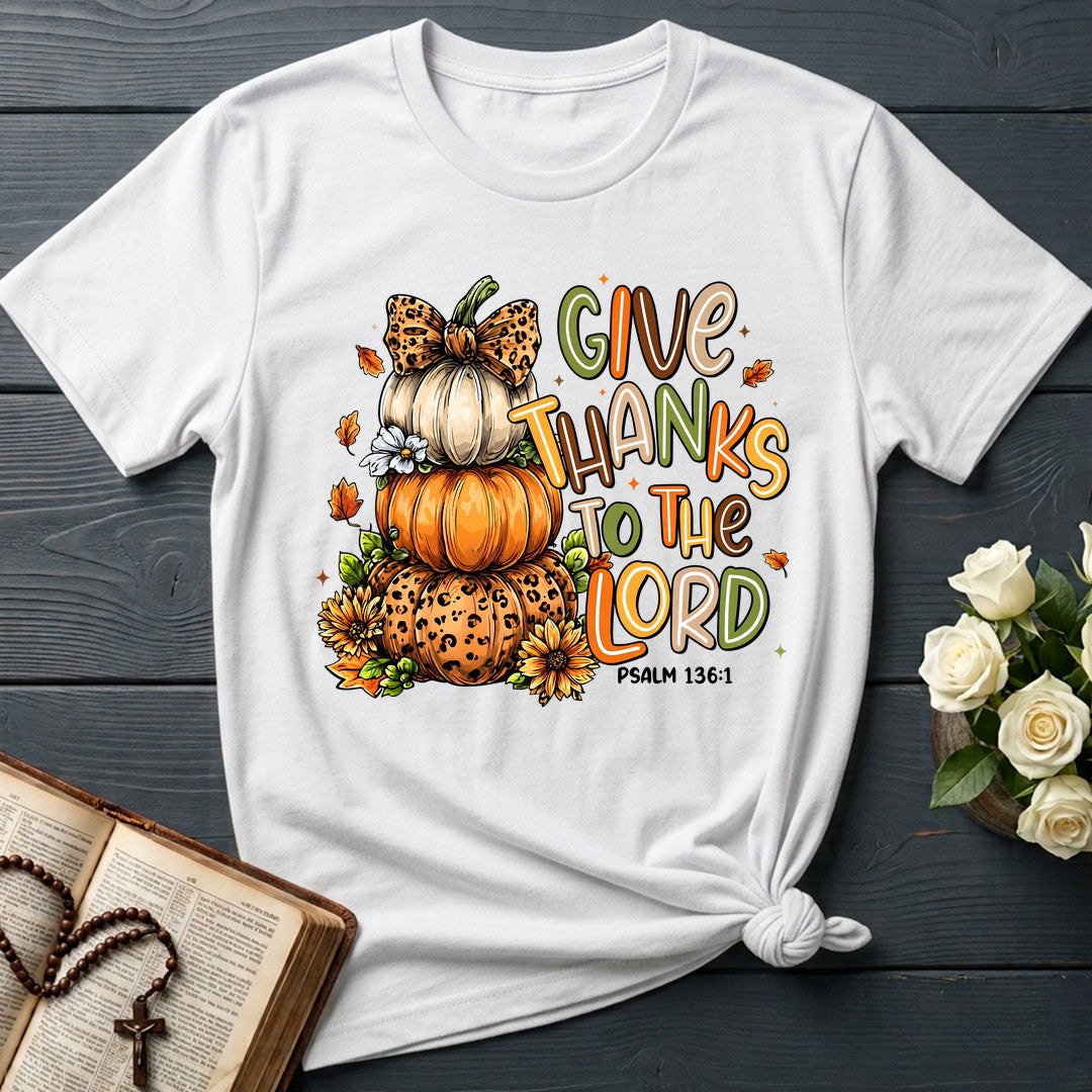 Give Thanks To The Lord Psalm 136.1 23